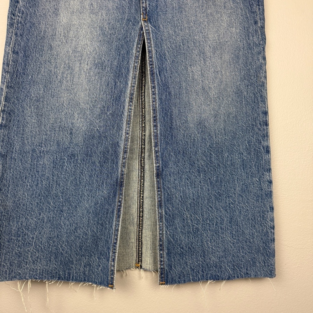 Anthropologie Pistola Alice Maui Split Midi Long Denim Skirt - Picture 5 of 8